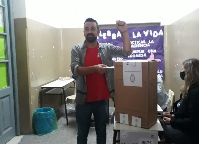 Federico Surila, candidato del FIT-Unidad.