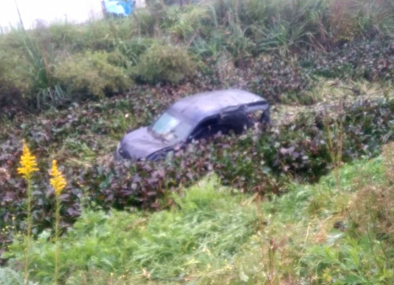 Así quedó la Renault Kangoo.