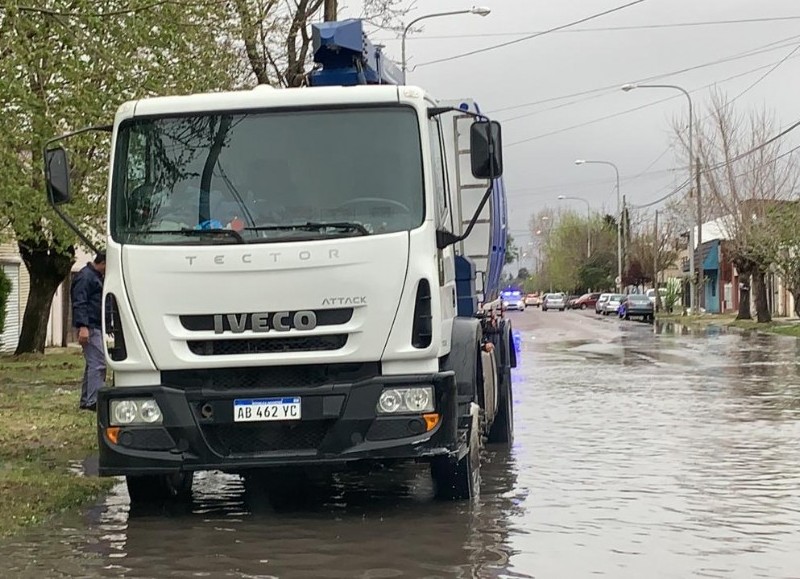 Trastornos en una de las arterias principales de la ciudad.