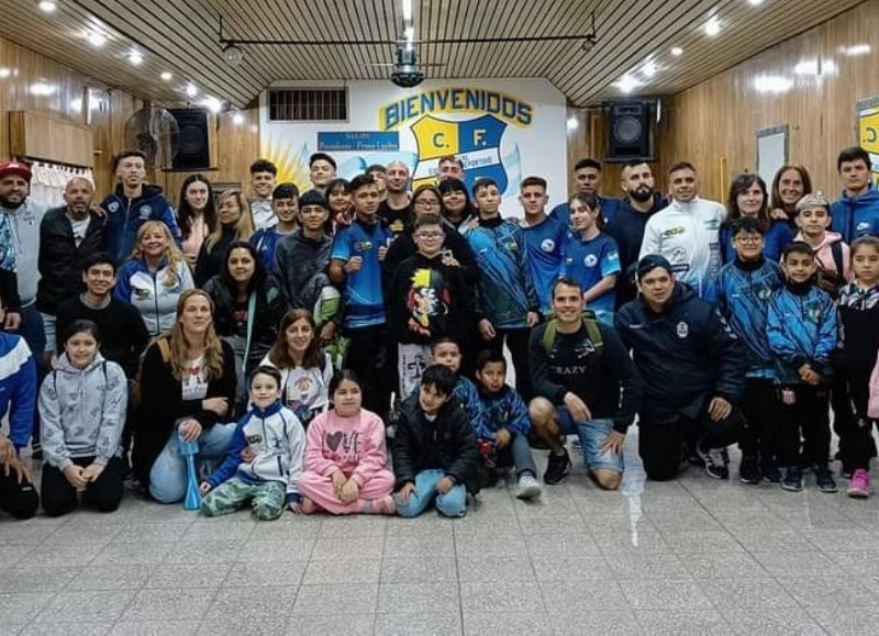 La foto grupal.