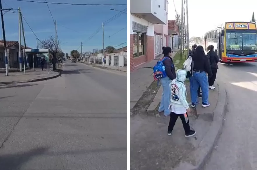 Muchos pasajeros se ven afectados al esperar el colectivo en las paradas habituales sin saber que la unidad no pasará por allí.