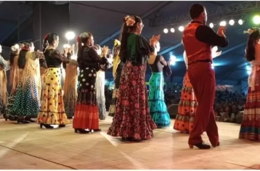 El ballet del Conjunto Hispania.
