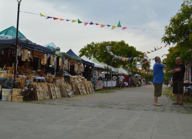 Variedad de stands.