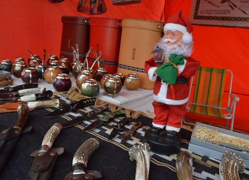 Con foco en el espíritu navideño.