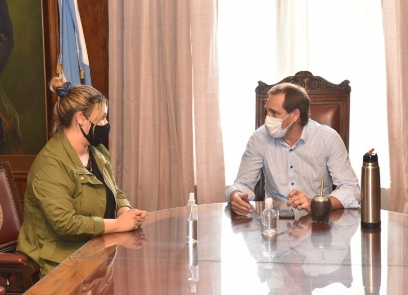 Cincotta valoró el encuentro con el intendente de la capital provincial.