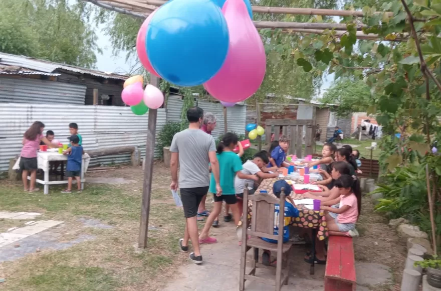 La alegría se contagió en los barrios de la ciudad.