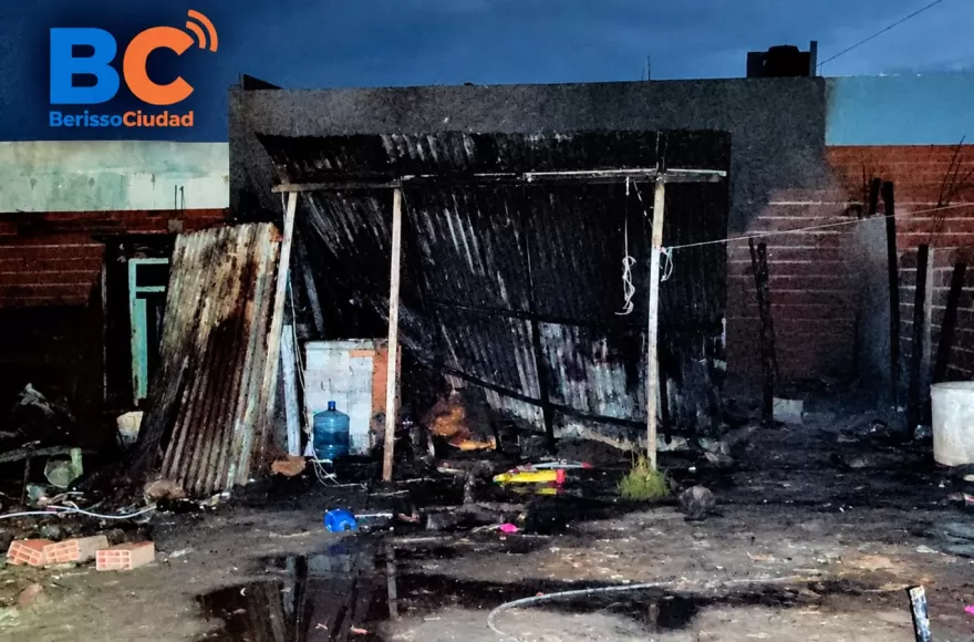 Tragedia en Berisso: una nena de 5 a&ntilde;os muri&oacute; en el incendio de una vivienda