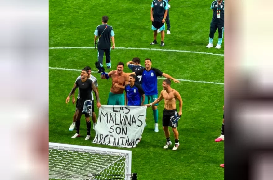 Los jugadores también enviaron un mensaje.