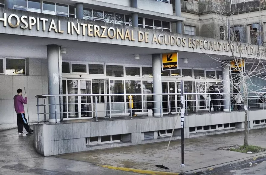 El niño fue trasladado directamente al Hospital de Niños de La Plata, sin pasar por el Larraín.