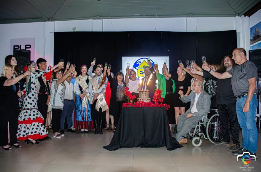 Ceremonia en el Puerto La Plata.