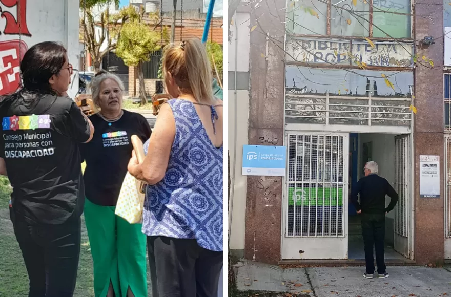 La Dirección de Discapacidad funciona como un espacio de acompañamiento.