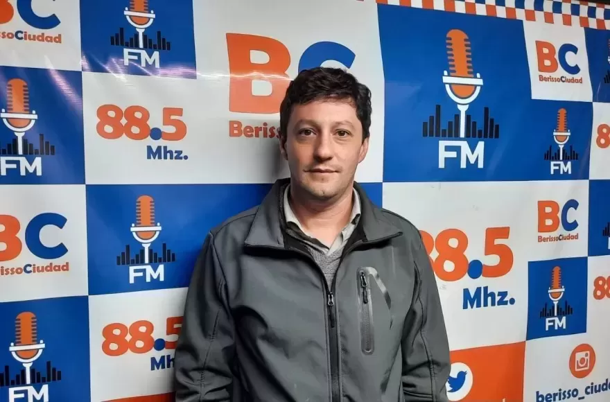 Damián D’Ambrosio, titular del Centro de Formación Laboral N° 404.