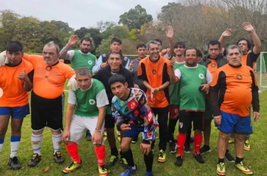 Este martes por la mañana se realizó la ceremonia de inauguración de una nueva edición de la Liga de Fútbol para personas con discapacidad.