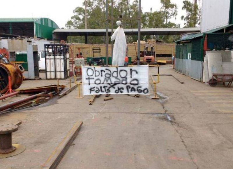 Postal de una reciente protesta.