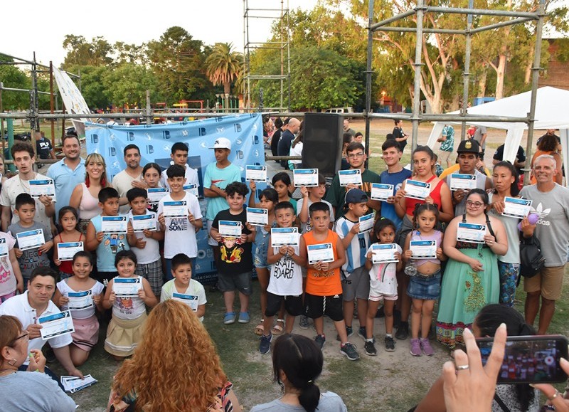 Entrega de diplomas.