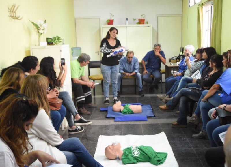 Actividad en el Dispensario Tetamanti.