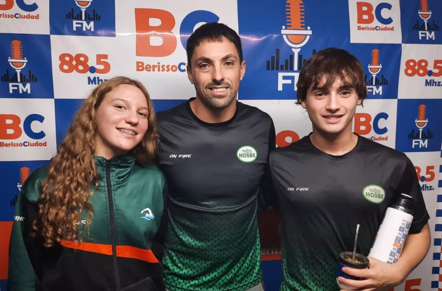 Giuliana Alonso, Ariel Iotoff Betoff y Tobías Suniar Gonda.