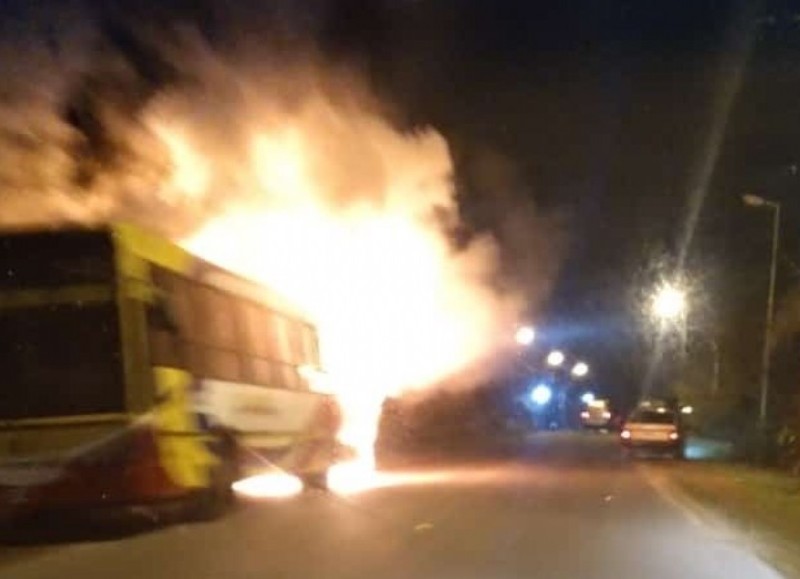 El coche estaba fuera de servicio.