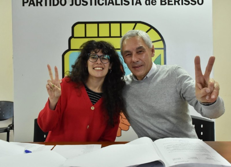 Sofía Duarte y Fabián Cagliardi.