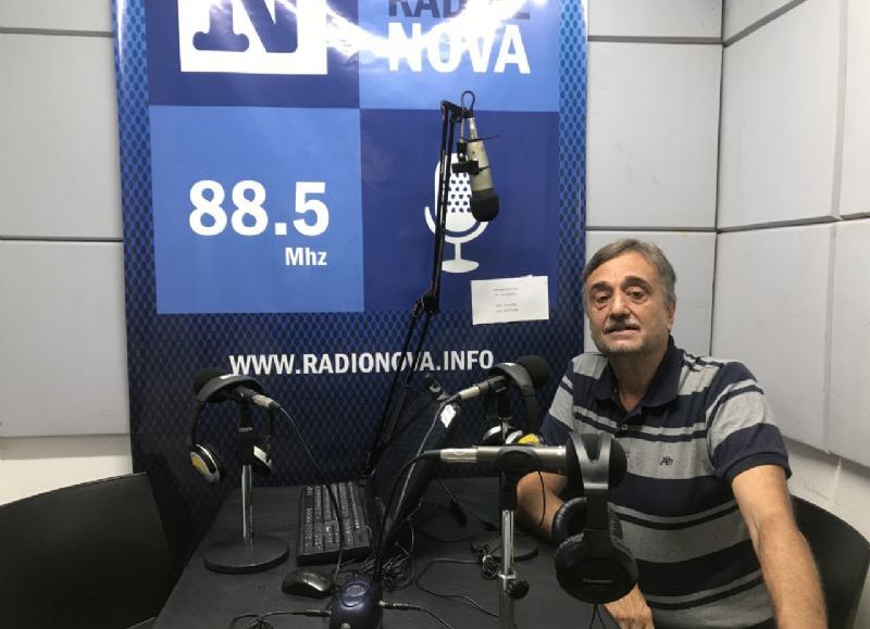 El concejal Oscar Potes en el aire de BerissoCiudad en Radio.