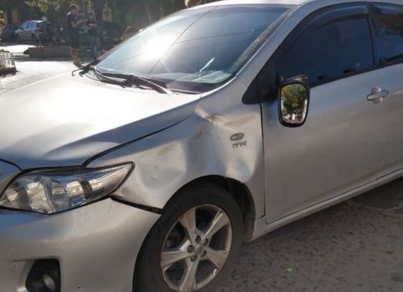 Siniestro protagonizado por un auto y una bici.