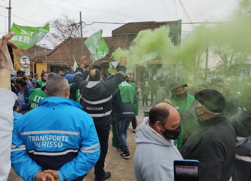 Un pasaje de la manifestación.