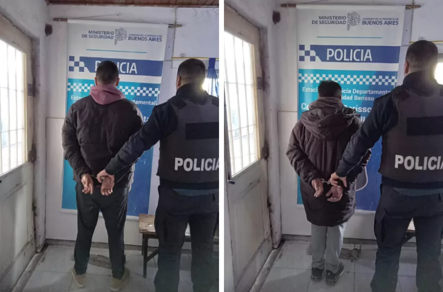 Los sujetos fueron trasladados a dependencia policial.