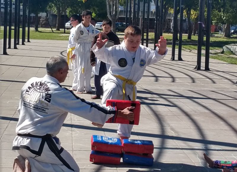 Hubo actividades al aire libre.