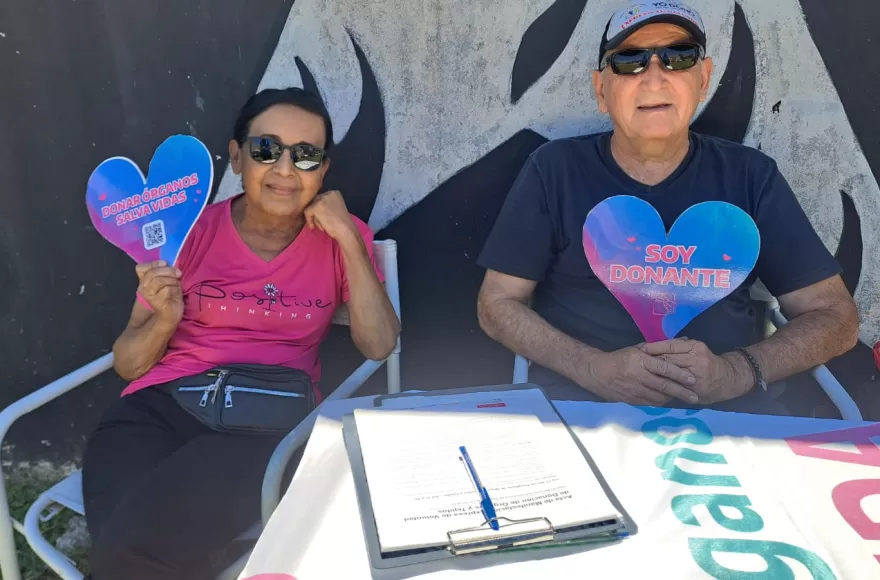 CUCAIBA dispuso un espacio informativo destinado a promover la donación de órganos y tejidos.