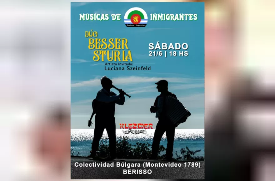 El flyer del concierto.