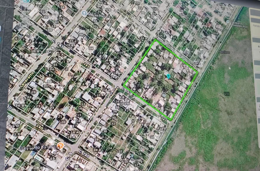 Se tomará relevamiento de la manzana 365 de Villa Nueva.
