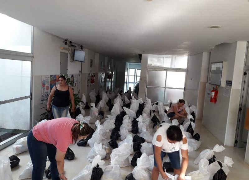 Mercadería destinada a pobladores de Tostado y Pozo Borrado.