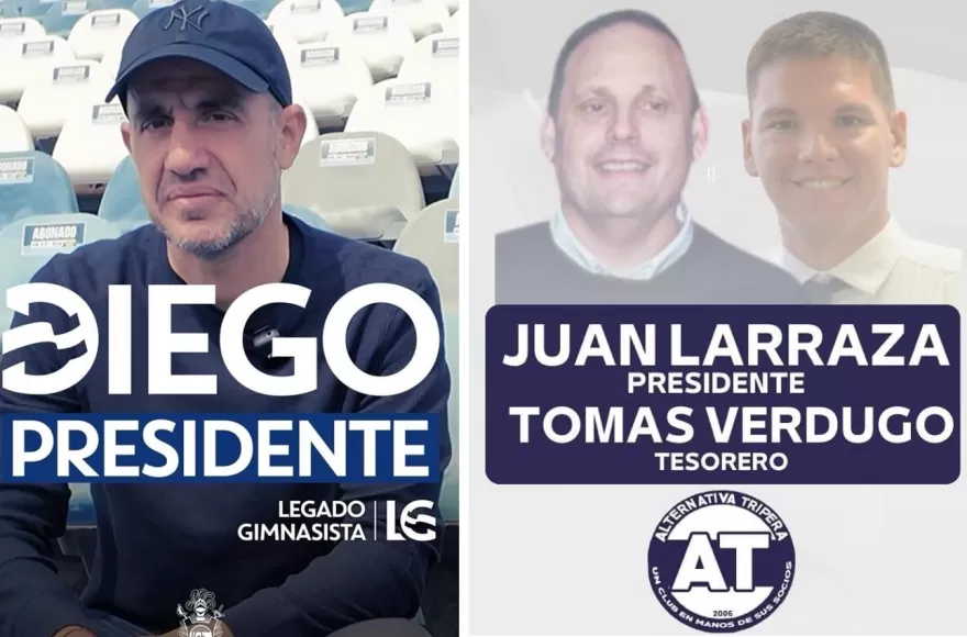 Las propuestas de Legado Gimnasista y de Alternativa Tripera.