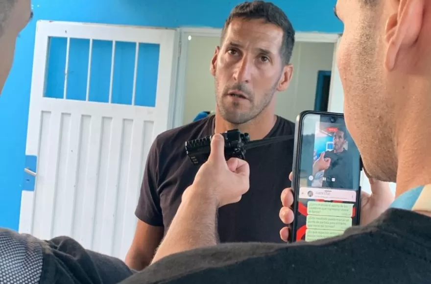 La palabra del DT villero.