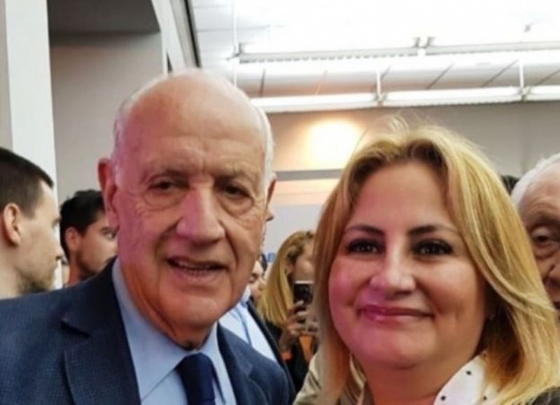 Roberto Lavagna y Lorena Russillo.