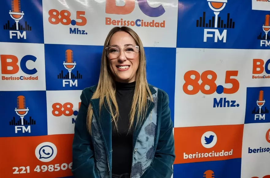 La presidenta del Concejo Deliberante de Berisso, Aldana Iovanovich.