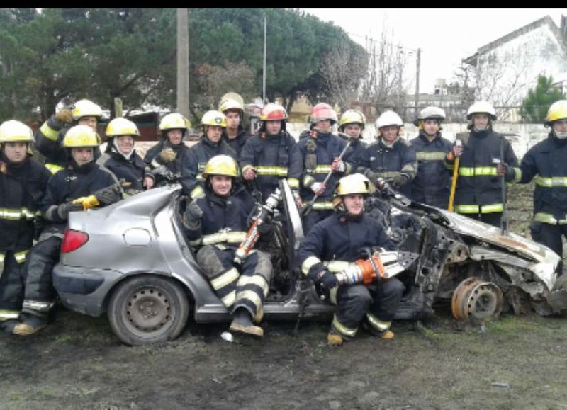 Curso de rescate vehicular.