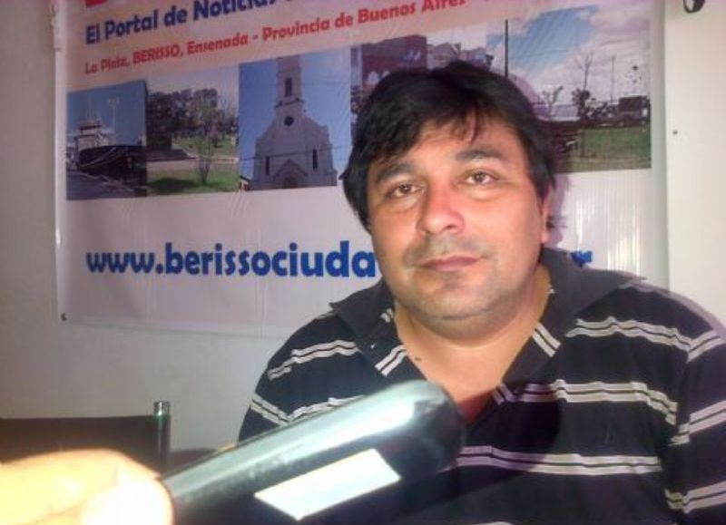 Alejandro Coronel, referente de ATE en Berisso.