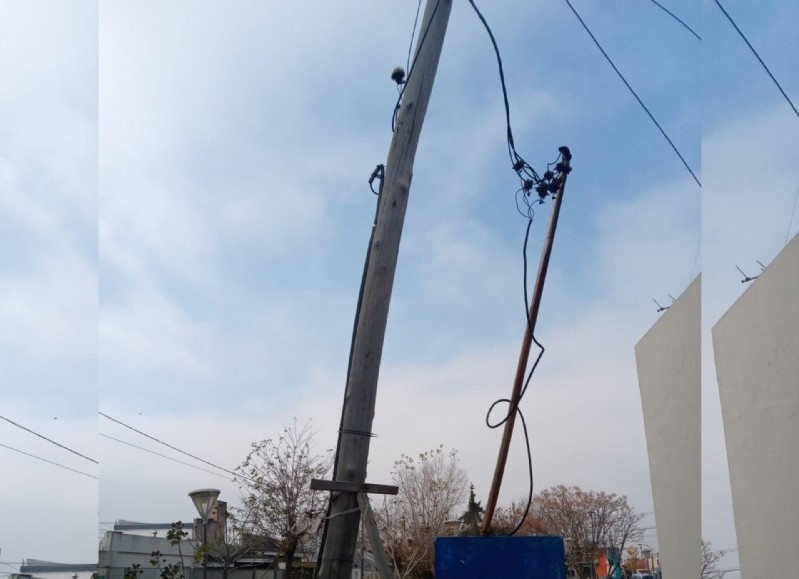 Una zona de alto tránsito vehicular y peatonal.