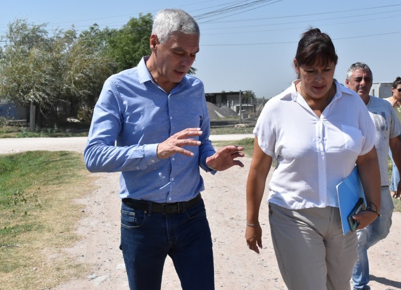 Fabián Cagliardi y Fernanda Miño.