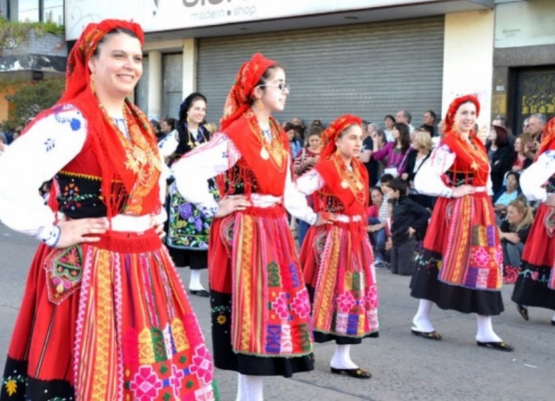 El tradicional desfile.