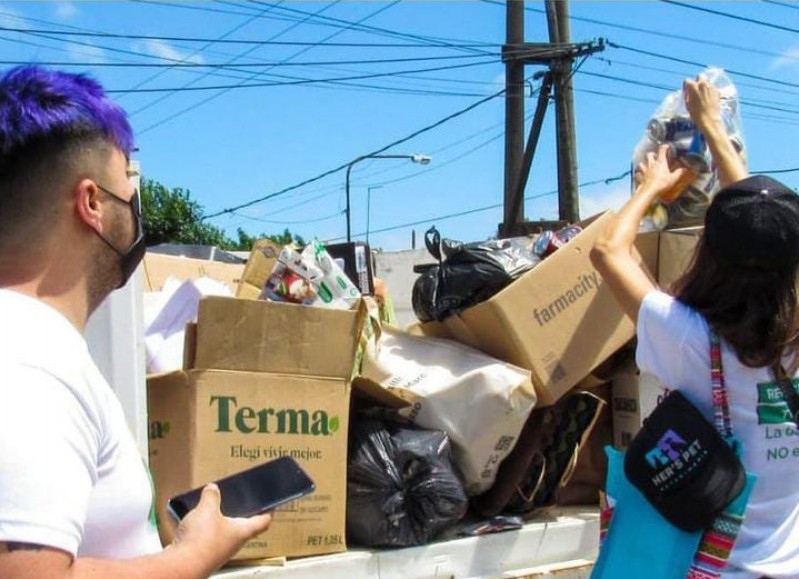 En el marco del Día del Reciclaje.