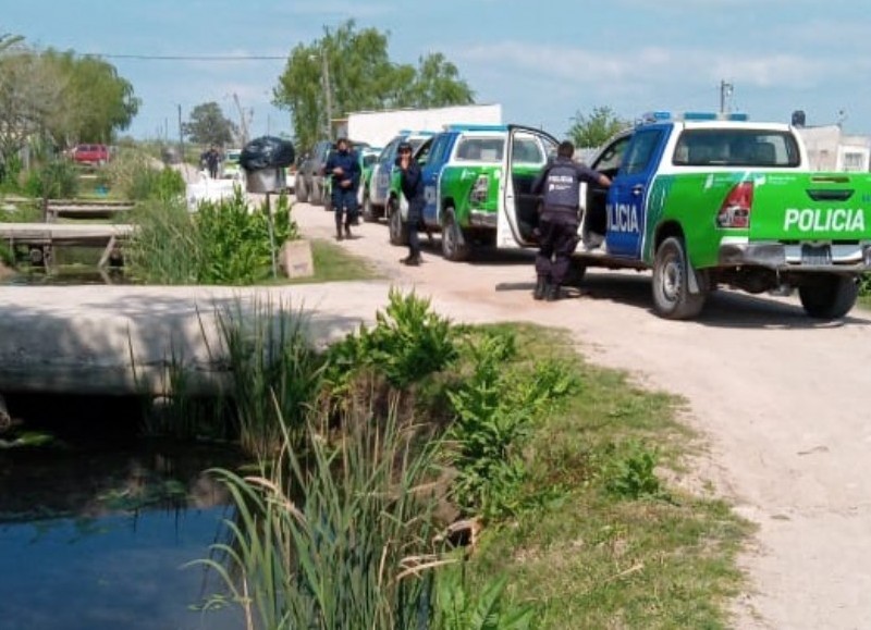 Enfrentamiento con la Policía.