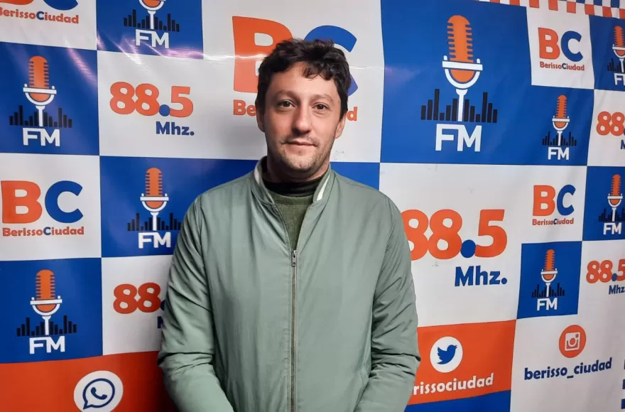 Damián D’Ambrosio, titular del Centro de Formación Laboral N° 404 y coordinador de Políticas Socioeducativas de la Municipalidad.