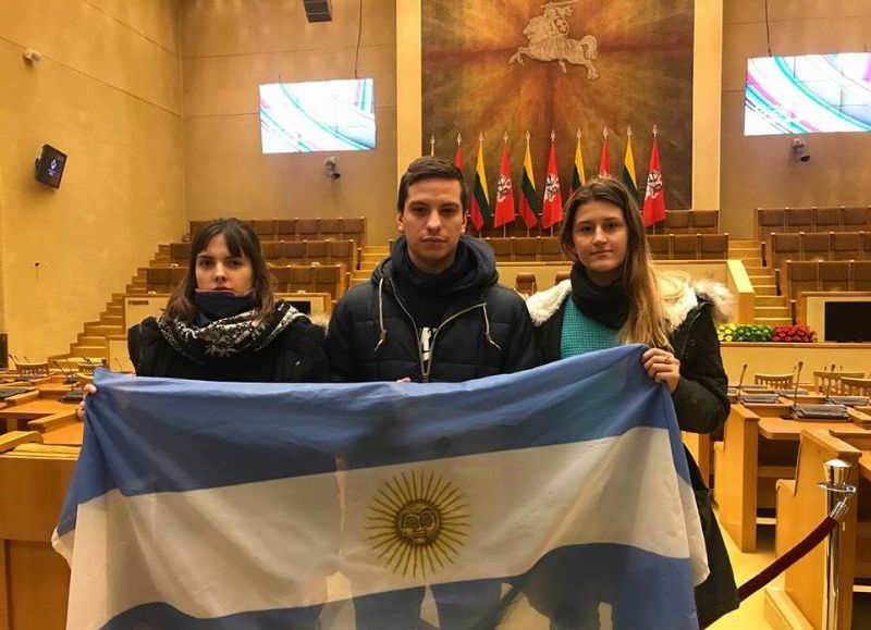 Berissenses becados en Vilnius