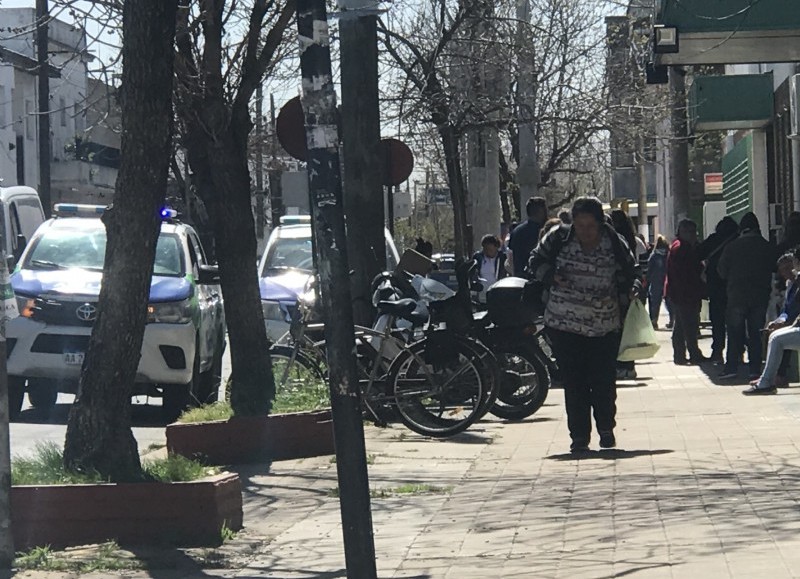 Frente del Hospital Larraín.