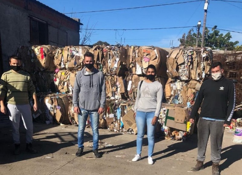 A cargo del Equipo Puente y la Recicladora Pedro