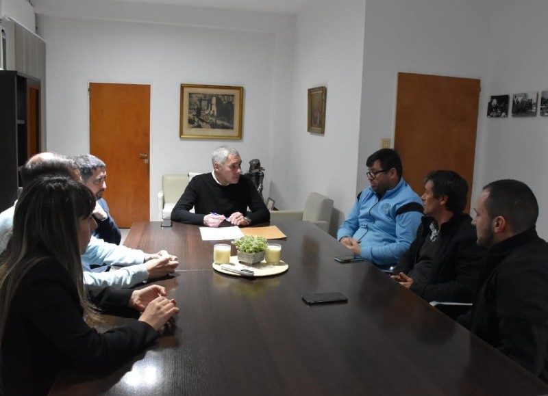 Acto de rúbrica en Intendencia.