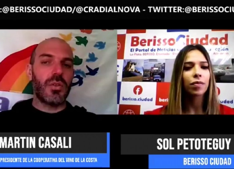 Martín Casali, en diálogo con BerissoCiudad.