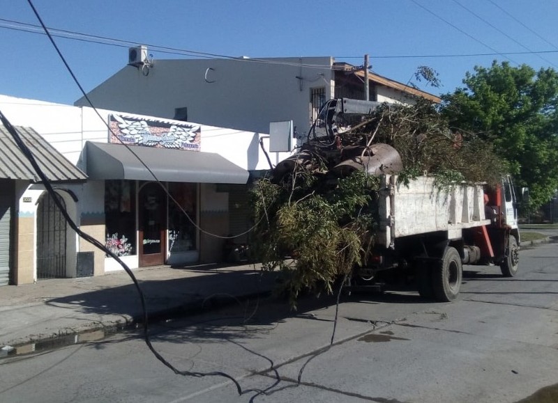 El siniestro ocurrió en la tarde de este jueves.